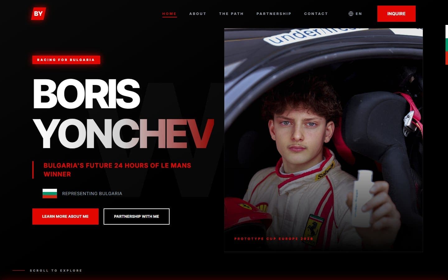 Boris Yonchev: A Le Mans Contender's Online Presence Built to Attract Sponsors