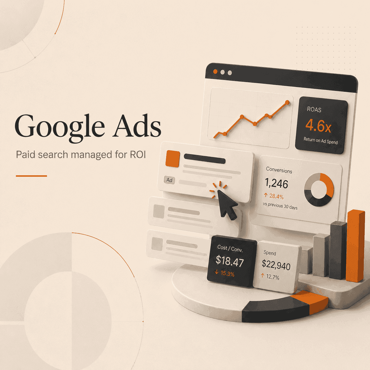 Google Ads service illustration