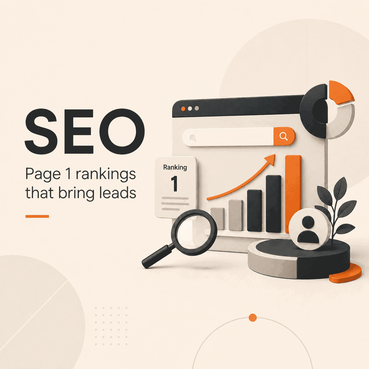 SEO service illustration